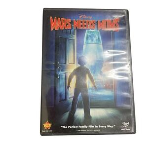 Mars Needs Moms Disney DVD Movie Box‎ Office Family Film